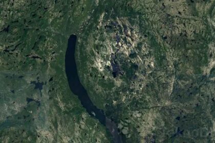 Google Haritalar'da Bulundu: 390 Milyon Yıllık Meteor Krateri