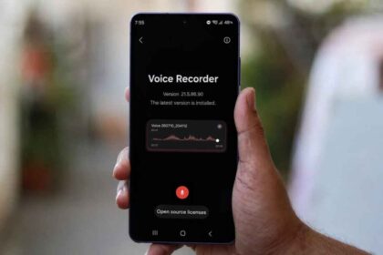 Samsung Ses Kaydedici Güncellemesi: Bulut Deşifre ve MP3 Desteği