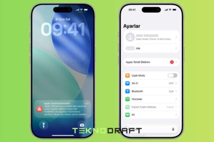 Apple'dan iPhone Kilit Ekranına Casus Yazılım Uyarısı