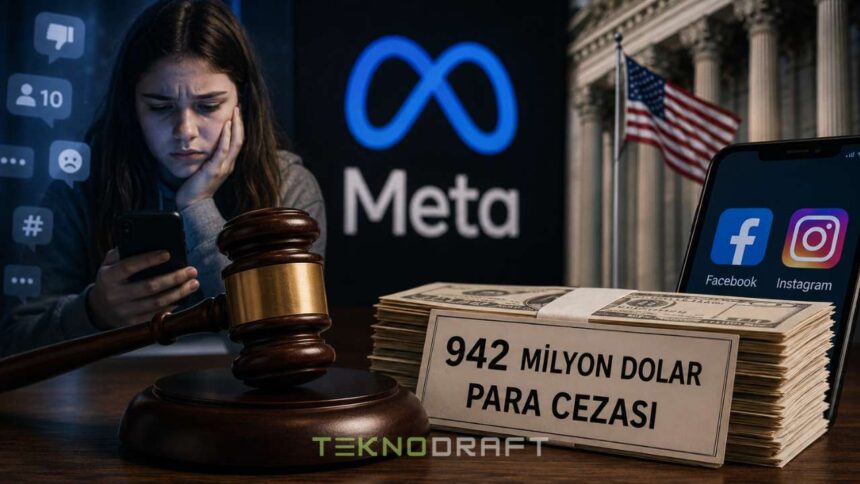 Meta'ya Çocuk Güvenliği Davasında 942 Milyon Dolar Ceza
