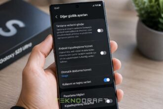 Samsung Telefonlarda Veri Toplama Ayarlarını Kapatma Rehberi