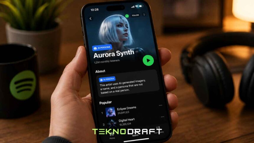Spotify AI Persona Rozetiyle Yapay Zeka Sanatçılarını Etiketleyecek