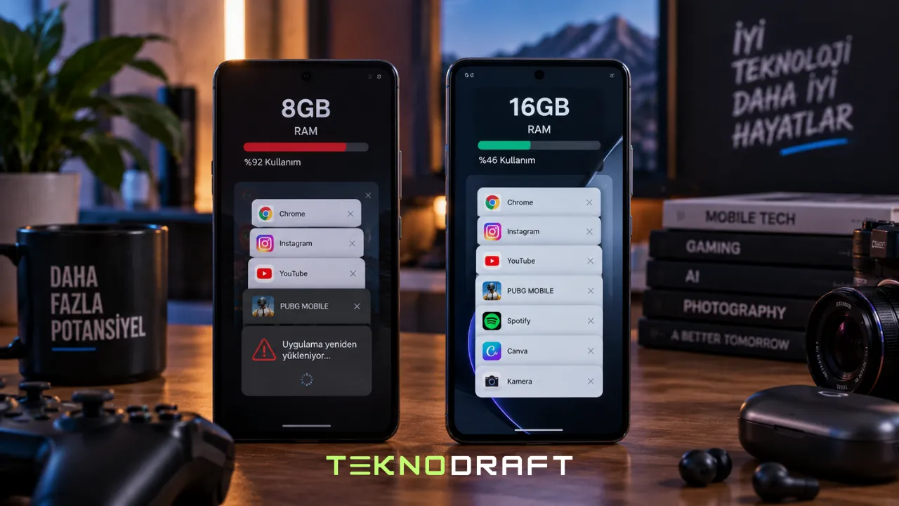 2026'da 8 GB RAM Telefon Alınır mı? İşletim Sistemi Farkları